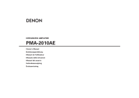 Denon PMA-2010AE-Owners-Manual 